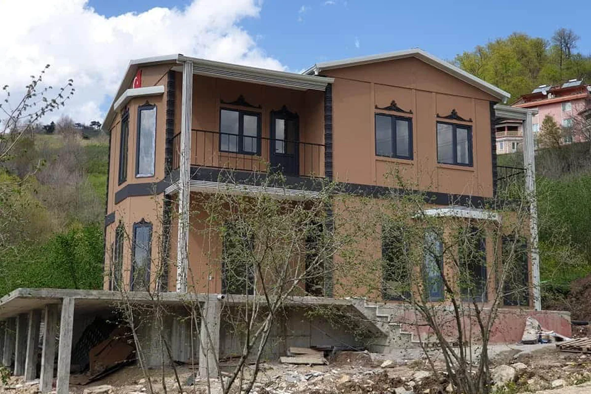 Çift Katlı Prefabrik Ev - Görsel 4
