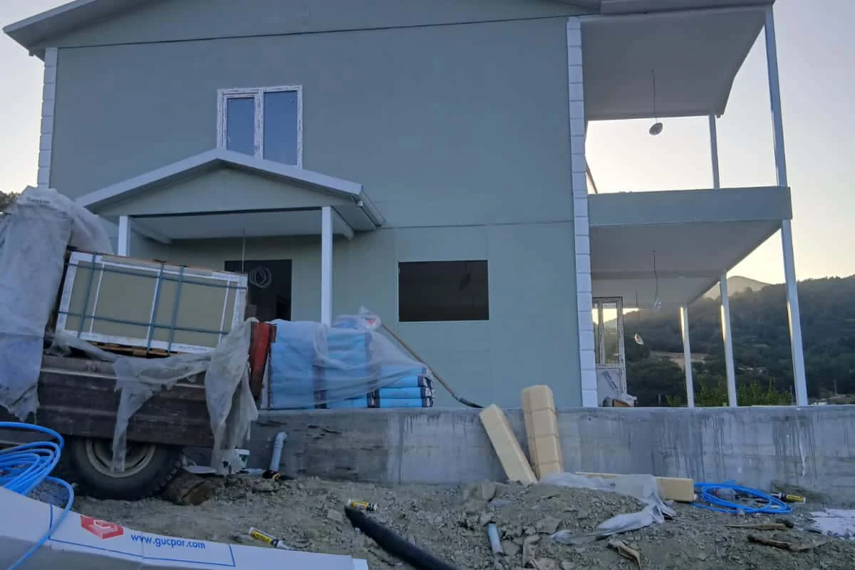 Çift Katlı Prefabrik Ev - Görsel 34