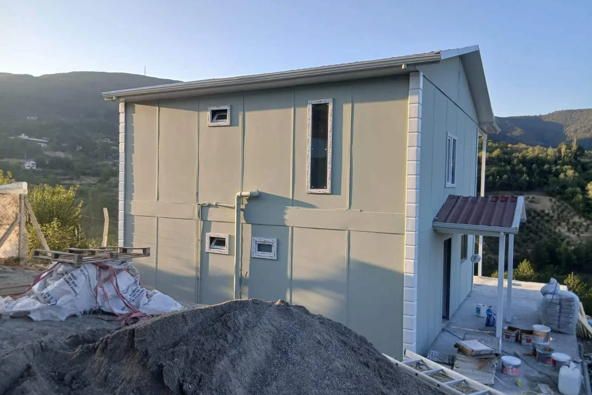 Çift Katlı Prefabrik Ev - Görsel 75