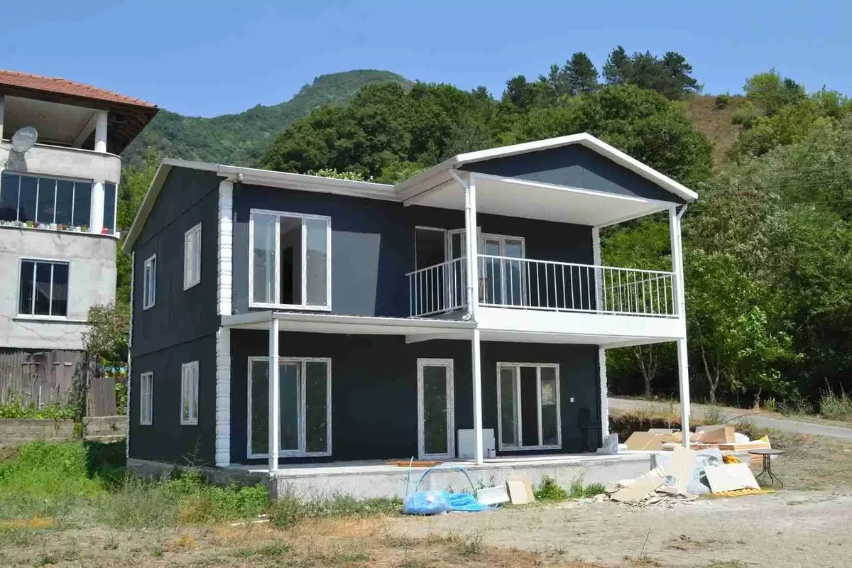 Çift Katlı Prefabrik Ev - Görsel 76
