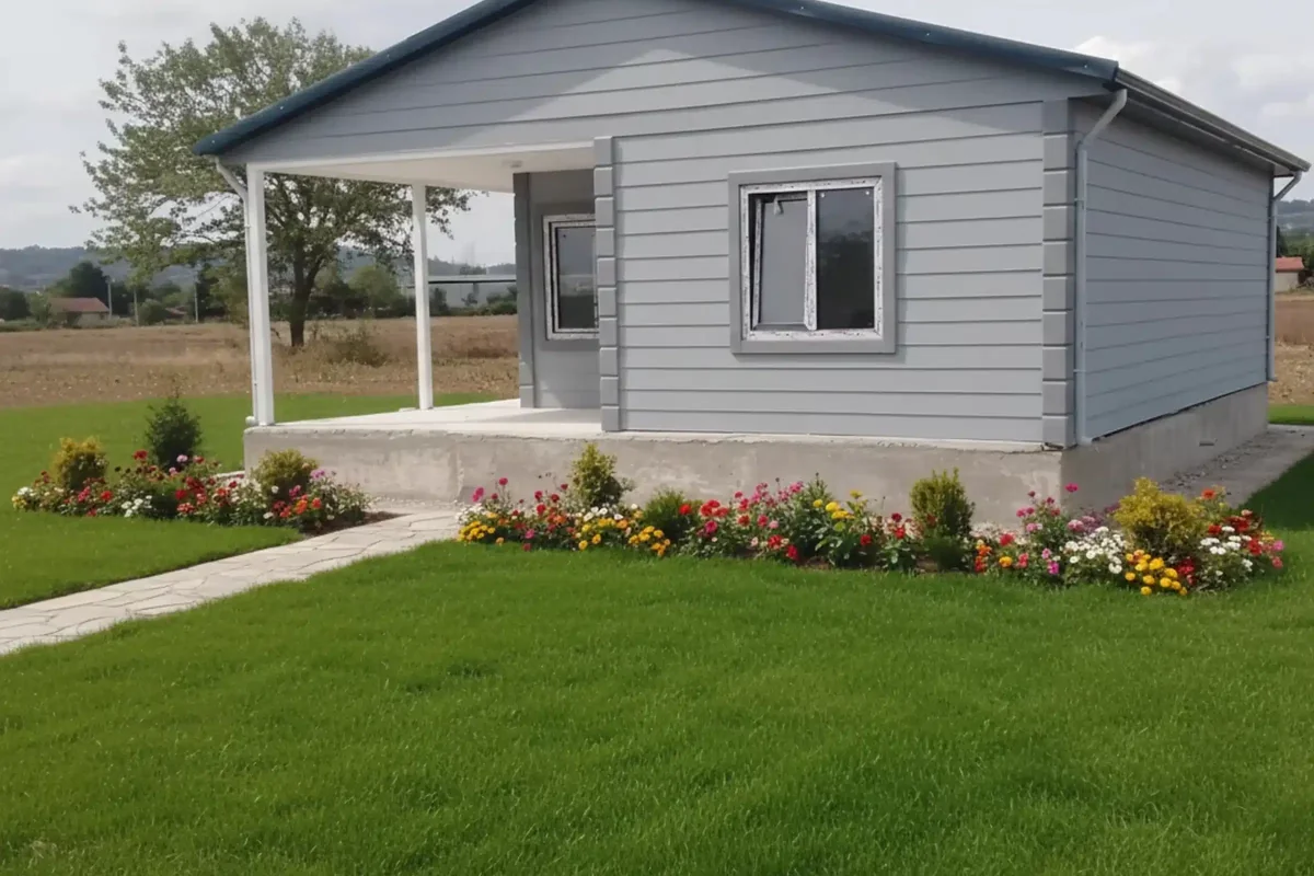 Tek Katlı Prefabrik Ev - Görsel 24