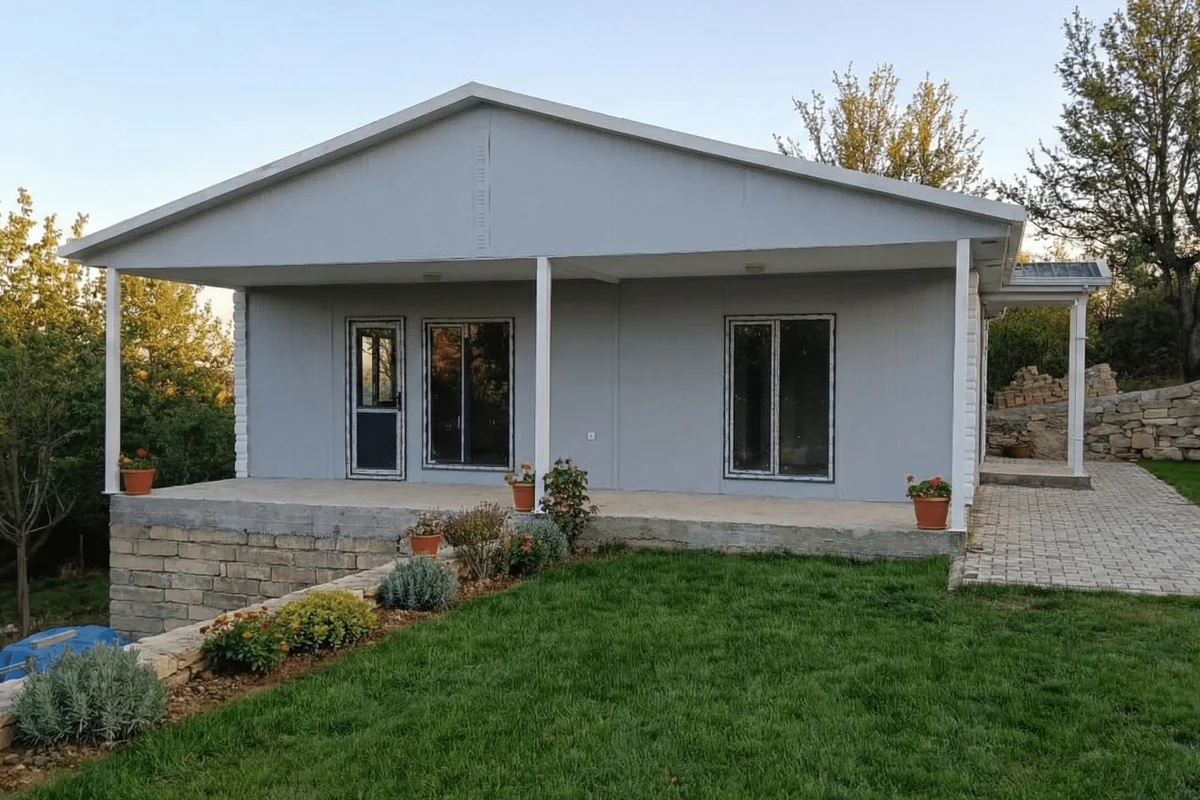 Tek Katlı Prefabrik Ev - Görsel 68