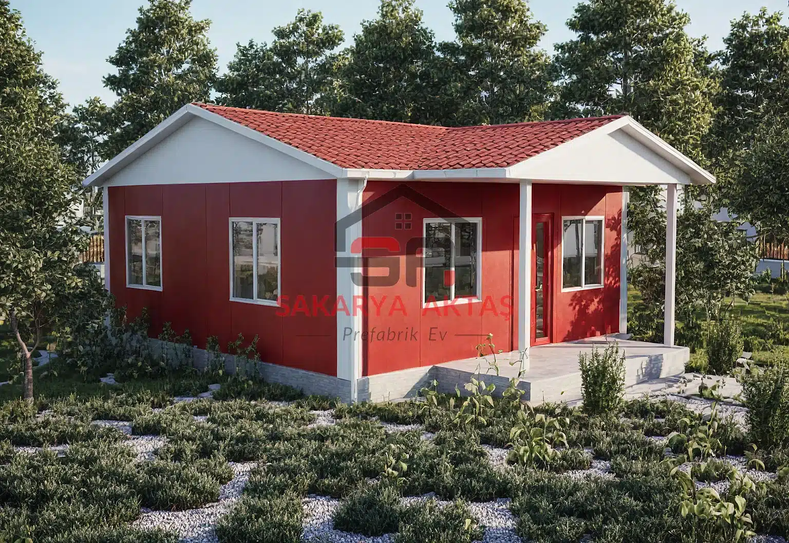 2+1 Tek Katlı Prefabrik Ev 45 m2