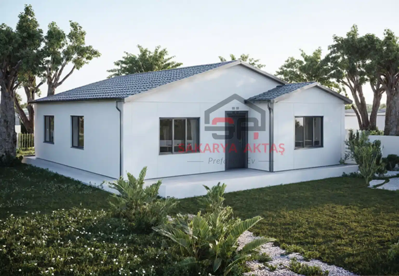 3+1 Tek Katlı Prefabrik Ev 86 m2