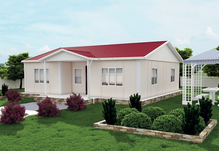 3+1 Tek Katlı Prefabrik Ev 95 m2